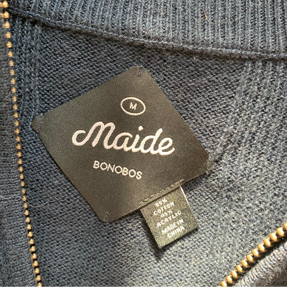 BONOBOS Navy Blue Sweater - Picture 4 of 4